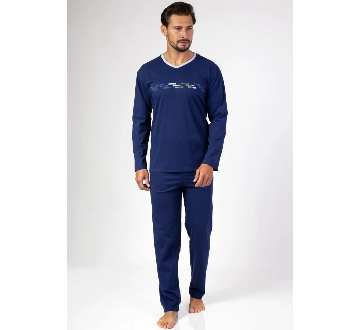 Regina 470 long/r 2XL-3XL Z24/25 pánske pyžamo