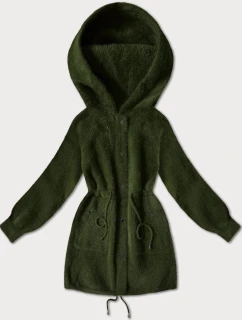 bunda typu alpaka v army barvě model 21486713 - MHM