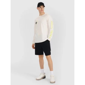 Pánské tričko s potiskem Regular Longsleeve model 21434584 pánské - 4F