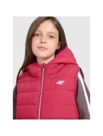 Dívčí rukávy bez rukávů se syntetickou výplní model 21757011 - 4F