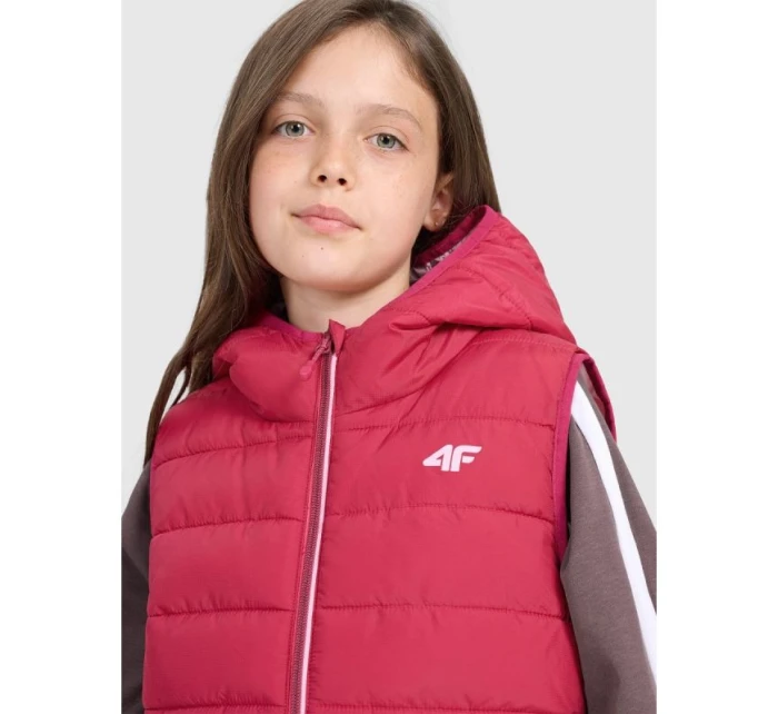 Dívčí rukávy bez rukávů se syntetickou výplní model 21757011 - 4F