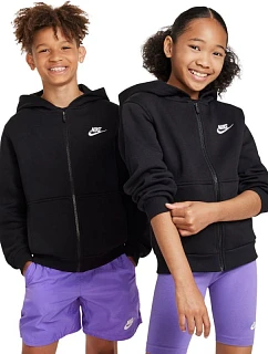 Dětská mikina Sportswear Club Fleece černá model 22207925 010 - NIKE