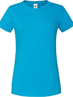 Fruit of the Loom Lady-Fit Iconic 150 T Dámske tričko 16.1432 azúrovomodré
