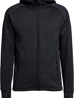 Hoodie Zip Men Pánská mikina s kapucí black model 22470578 - Tenson