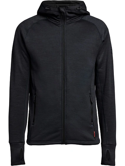Tenson TXlite Hoodie Zip Men Pánska mikina s kapucňou 84.7403 čierna Tenson TXlite Hoodie Zip Men Pánska mikina s kapucňou 84.7403 čierna