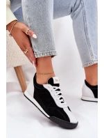 Dámské Kožené Sportovní Boty model 21690049 Černé - Laura Messi