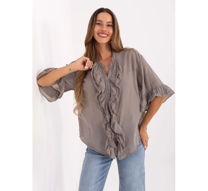 MI košeľa KS 92224.95 tmavá lila