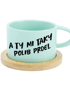 A TY MI TAKY POLIB PRDEL - mint hrníček makronka 200 ml