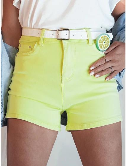 Dámské džínové šortky žluté Dstreet model 21977773 - FashionStreet Dámské džínové šortky žluté Dstreet model 21977773 - FashionStreet