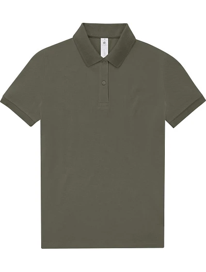 B&C My Polo 210 /women Dámske polo tričko z hrubej bavlny 01.W463 camo green B&C My Polo 210 /women Dámske polo tričko z hrubej bavlny 01.W463 camo green