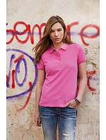 Daiber 8009 Dámske piqué polo z bio bavlny 02.8009 kobaltová Daiber 8009 Dámske piqué polo z bio bavlny 02.8009 kobaltová