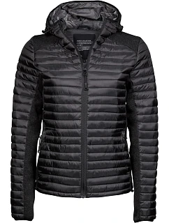 Tee Jays TJ 9611 Dámska outdoorová bunda Crossover 18.9611 čierna/čierna melírovaná