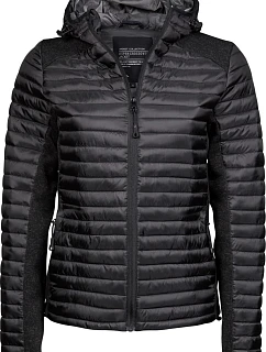 TJ Dámská outdoorová bunda 18. black/black melange model 22499110 - Tee Jays