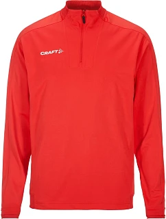 Evolve 2.0 Half Zip M Pánská tréninková bunda s 1/4 zipem model 22468309 bright red - Craft Teamwear