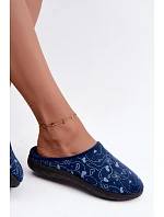 Dámské pantofle s vzorem Inblu ET000041 Tmavě modré Dámské pantofle s vzorem Inblu ET000041 Tmavě modré