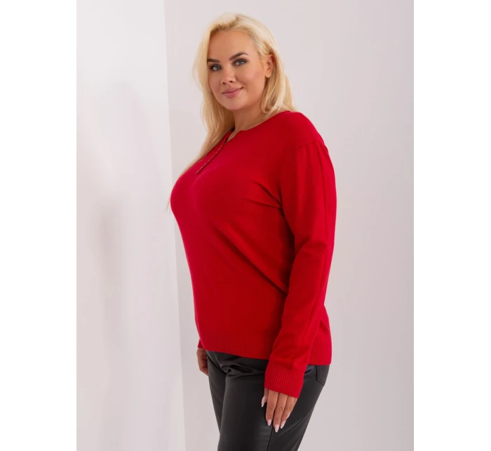 Sweter PM SW PM model 18917523 czerwony - FPrice Sweter PM SW PM model 18917523 czerwony - FPrice