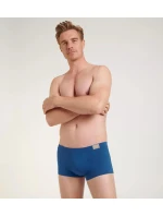 Pánske boxerky GO Natural Hipster C2P - BLUE - modré M008 - SLOGGI