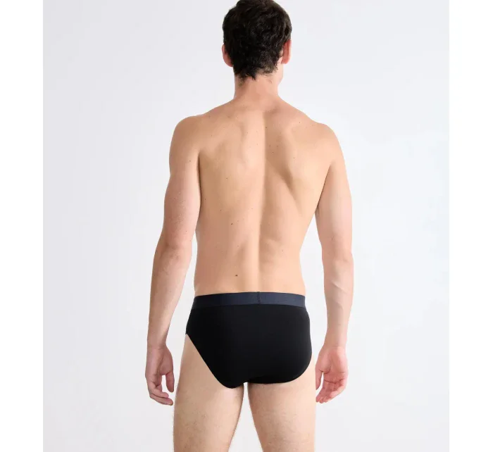 Pánske nohavičky EVER Ease Brief 2P - BLACK - čierna 0004 - SLOGGI