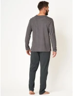 Pánské pyžamo Key MNS 303 dł/r M-2XL Pánské pyžamo Key MNS 303 dł/r M-2XL