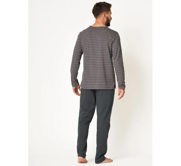 Pánské pyžamo Key MNS 303 dł/r M-2XL Pánské pyžamo Key MNS 303 dł/r M-2XL