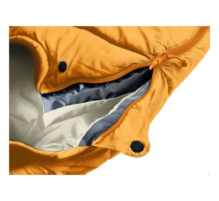 Detský spací vak Deuter Little Star (95 - 130 cm) - jantárový/kostený