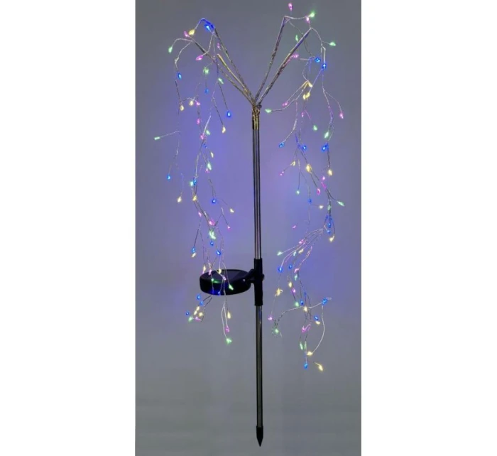 SOLÁRNY OHŇOSTROJ STROMOVÁ LAMPA VIACFAREBNÁ 72CM 120 LED SOLÁRNY OHŇOSTROJ STROMOVÁ LAMPA VIACFAREBNÁ 72CM 120 LED