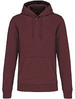 Kariban K 4027 Pánska ekologická mikina s kapucňou 20.4027 wine heather Kariban K 4027 Pánska ekologická mikina s kapucňou 20.4027 wine heather