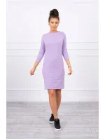 Klasické fialové šaty