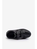 Dziecięce Trampki Na Rzepy Big Star NN374006 Czarne Dziecięce Trampki Na Rzepy Big Star NN374006 Czarne