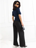 Sweter PM SW model 22334187 granatowy - FPrice Sweter PM SW model 22334187 granatowy - FPrice