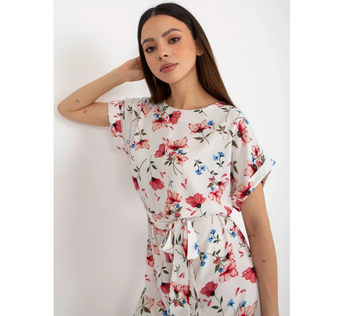 Šaty WN SK 661.71P bielo-červené