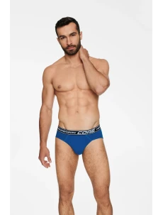 Pánske slipy Bone 40355-MLC Dark Grey Melange-Blue - Henderson