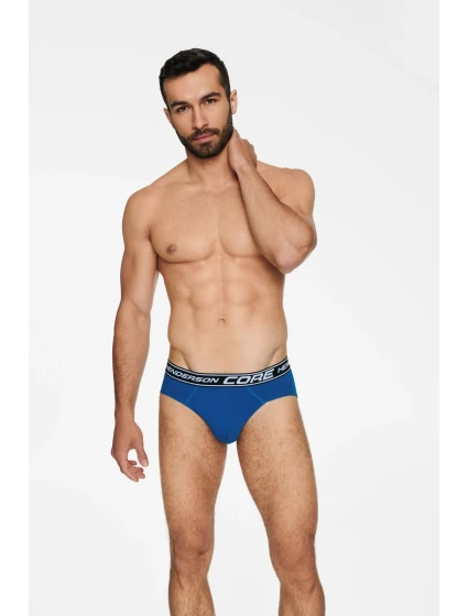 Pánske slipy Bone 40355-MLC Dark Grey Melange-Blue - Henderson Pánske slipy Bone 40355-MLC Dark Grey Melange-Blue - Henderson