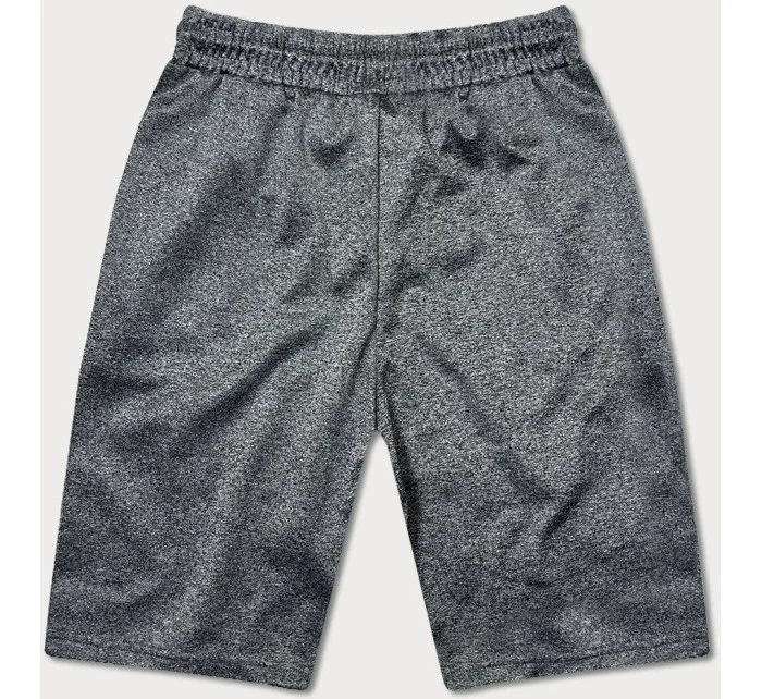 Pánske krátke šortky tmavosivé (8K200-5)