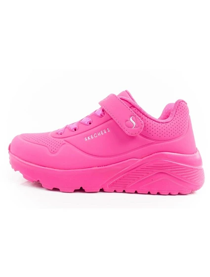 Skechers Uno Lite buty sneakersy sportowe dziecięce różowe wygodne Skechers Uno Lite buty sneakersy sportowe dziecięce różowe wygodne