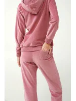 Vamp - Zamatová tepláková súprava na zips s kapucňou 21140 - Vamp Vamp - Zamatová tepláková súprava na zips s kapucňou 21140 - Vamp