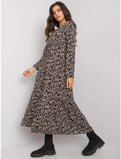 Šaty model 15921998 černá béžová - FPrice