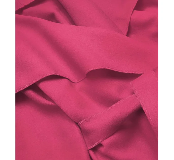 dámský růžový kabát model 21779082 - MADE IN ITALY