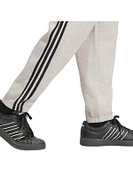 Pánské kalhoty Essentials 3Stripes Fleece Tapered šedé, model 22357638 - ADIDAS Pánské kalhoty Essentials 3Stripes Fleece Tapered šedé, model 22357638 - ADIDAS
