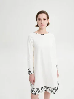 Noční košile s dlouhým rukávem model 18938069 - Vamp