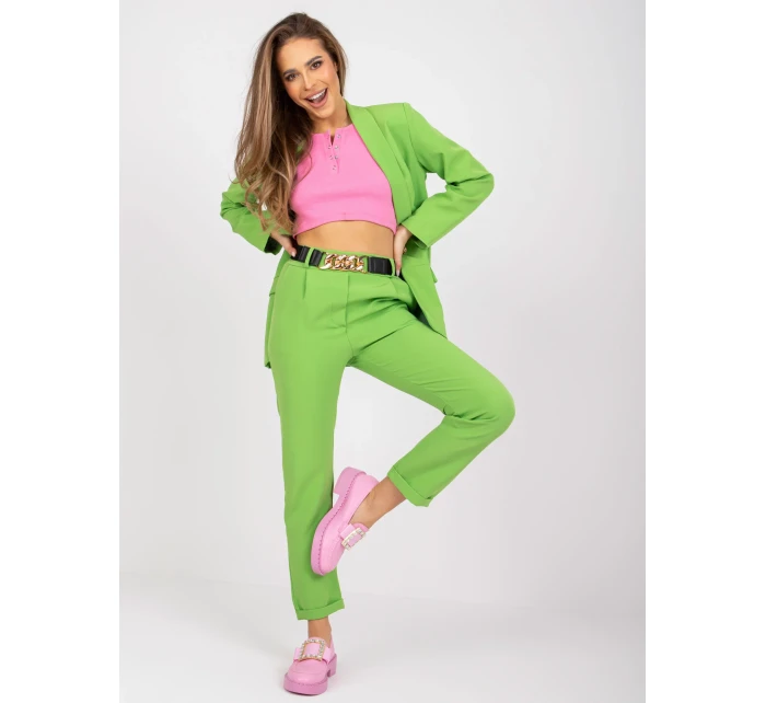 Dámske sako DHJ MA 15621 svetlo zelené Dámske sako DHJ MA 15621 svetlo zelené