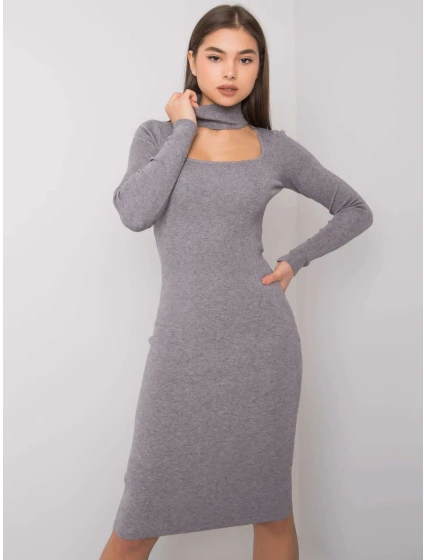TW SK BI šaty model 20595576 tmavě šedé - FPrice