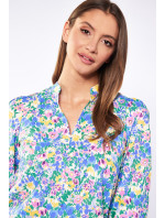 Monnari Blúzky Vzorované bavlnené tričko Multicolor