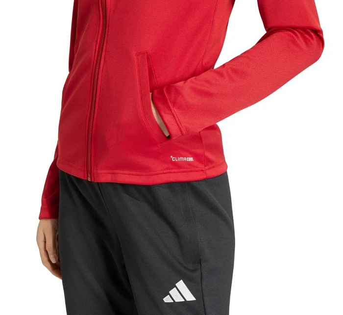 Dámska mikina adidas Entrada 26 Track červená JZ6601 Dámska mikina adidas Entrada 26 Track červená JZ6601