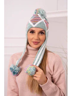 Dámska klapka na uši Eunika K322 mint