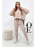 Set 2dielna mikina + nohavice béžový Set 2dielna mikina + nohavice béžový