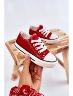 Dziecięce Trampki Klasyczne Czerwone Filemon Dziecięce Trampki Klasyczne Czerwone Filemon