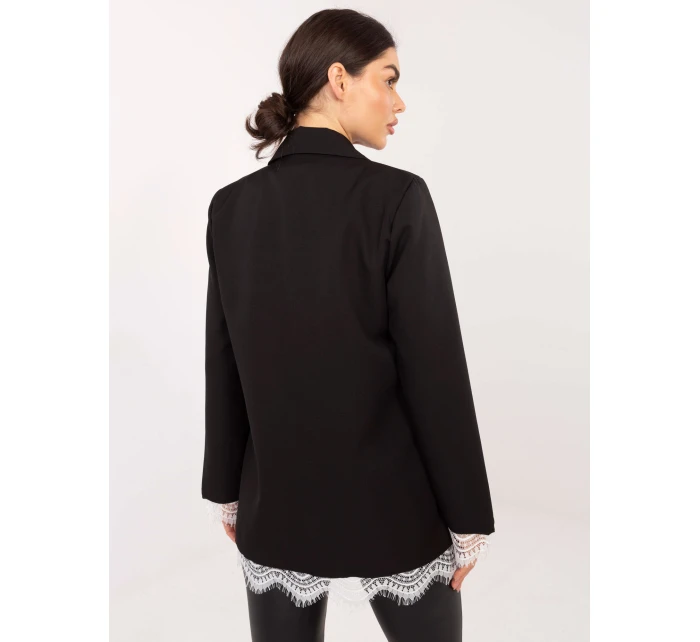 Marynarka IT MA model 21795573 czarny - FPrice Marynarka IT MA model 21795573 czarny - FPrice