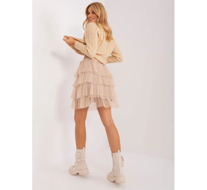 Sukně TW SD BI 0517.84 velbloudí