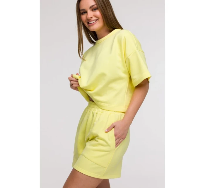 Šortky s kapsami s nášivkami model 21047230 - BeWear